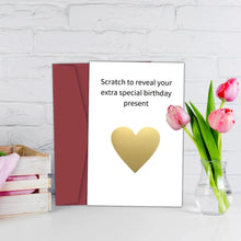 Hilarious Scratch-Off Birthday Card for Husband Boyfriend,Funny Greeting Card for Anniversary,Valentine's Day,Birthday Gift Card
