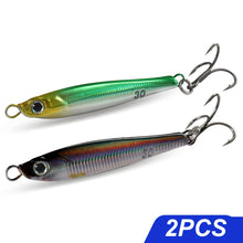1-5Pcs Lure Kit 7g 10g 20g 30g 40g Metal Jig Spoon VIB Sinking Pencil Fishing Tackle Box Teflon Hook Pesca Swimbait Baits