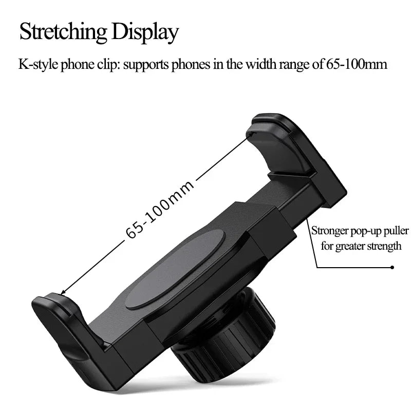 Eary Upgraded Spring Clip Accessories Air Vent Phone Mount for iPhone Car Phone Holder Compatible with 4-7 inch Any Cellphone