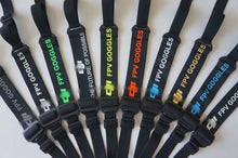 Correa ajustable para la cabeza para gafas DJI FPV, diadema antideslizante con soporte para batería, ajustable, patrón personalizable, accesorios V2