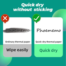 A4 Thermal Paper 216mm Paper Quick-dry Continuous Paper Suitab for Phomemo M08F/M832/M833/M834/M835 Portable Printer