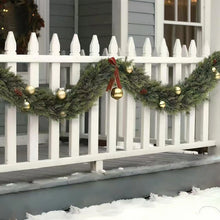 Christmas Tree Decorations Holiday Faux Garland Cedar Rattan Wreath Artificial Pine Garland Wedding Home Fireplace Door Decor