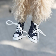 High Quality 4PCS/Set Pet Shoes with Adjustable Drawstring Waterproof Puppy Pet Dogs Boots Canvas Dirt-proof Pet Supplies Pets