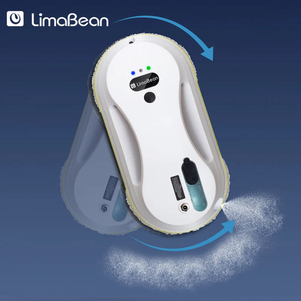 Window Cleaner Robot Vacuum Cleaner Window Cleaning Robot Glass Cleaner Robot Support Water Spray Automatically Limabean HM-C03