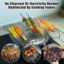 Household Kitchen Barbecue Grill Portable Gas Stove Top BBQ Rack NonStick Cooking for Countertop Outdoor Indoor Use