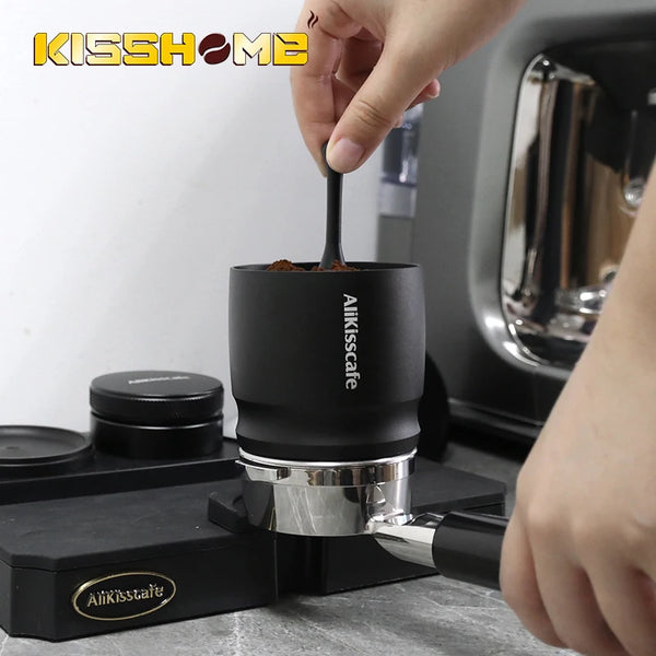 AliKisscafe 58MM Coffee Dosing Cup Espresso Dosing Funnel Blind Shaker For E61 GAGGIA Portafilter Cafe Barista Tools Accessories