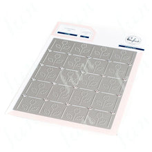 Diy Spring Botanicals Floral Print Chain Grid Coverplate Hot Foil Metal Dies stamps Butterflies Stencils Paper Card Drawing mold