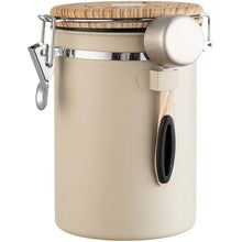 Coffee Container Storage Canister Set Stainless Steel Airtight Coffee Jar Canister With Scoop For Coffee Beans Tea Storage Tank