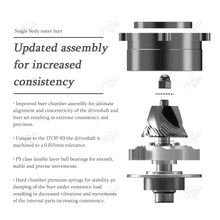 ITOP 48mm Seven-Core Burr Set for ITOP 03 Electric Coffee Grinder, VS3 Espresso - image 5