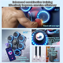 2025 New Music Boxing Machine Bluetooth Adult Electronic Wall Target HookPunch Equipment Target Wall Mounted Gym Home Equipment