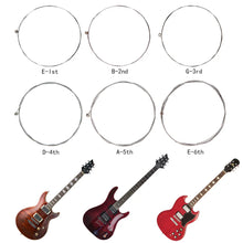 CAYE Electric Guitar Strings Carbon Steel EW7300 Acoustic Guitar Strings Replacement Coated Musical Instrument Gift for Beginner