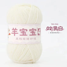50g 1pc Hand Knitting Milk Cotton Yarn Knitted Blanket Sweater Scarf Doll Crochet Yarn wool thread line Crocheting amigurumi