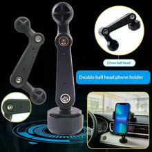 Modification Accessories 17mm Universal Ball Head Car Phone Holder Extension Rod Air Outlet Display Adapter Extension Arm