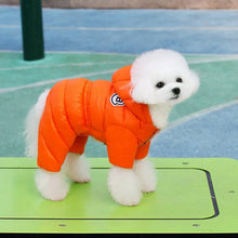 Dog Waterproof Jacket Cotton Pet Dog Coat Luxury Four Legged Dog Clothes Chihuahua French Bulldog Bichon Puppy Jumpsuit Ski Suit