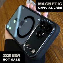 Funda magnética original 2025 para iPhone 17 11 12 13 16 Pro Max Air 14 15 16 Plus con carga inalámbrica Magsafe, protectora