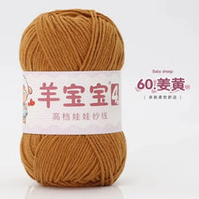 50g 1pc Hand Knitting Milk Cotton Yarn Knitted Blanket Sweater Scarf Doll Crochet Yarn wool thread line Crocheting amigurumi