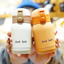 Creative Cute Thermos Cup 304 Stainless Steel Portable Insulated Cup Mini Children's Thermos Bottle Travel Out Thermos Cup