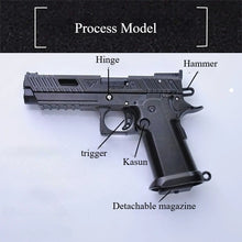 1:3 Alloy Model Mini Toy Gun Detachable Ejection Shell TTI2011 Metal Ornaments Decompression Toy Men's Gift  Home Accessories