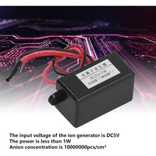 Air Purifier Parts Anion Negative Ion Generator Mini Negative Ion Generator Air Purifier Ionizer Module DC5V