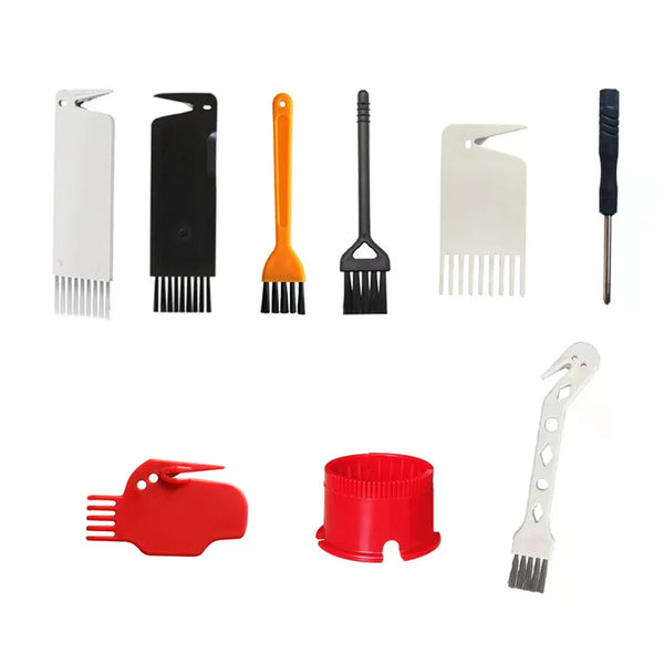 Herramientas para robot aspirador para accesorios de Xiaomi, iRobot, Conga, 360, Eufy, iLife, Ecovacs Deebot, Mamibot, cepillo de limpieza con cuchilla y velcro