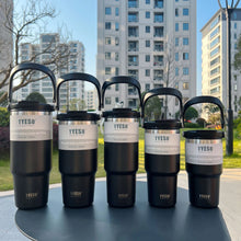 TYESO Large Capacity Stainless Steel Thermo Bottle Car Coffee Cup Keep Cold and Heat Thermal Mug Sport Water Bottle Vacuum Flask