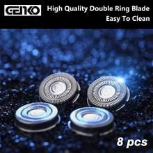 4 Heads Skull Shaver Blades Shaver Head Replacement Blade Compatible Skull Shaver Pitbull Gold PRO Shaver Replacement Blade