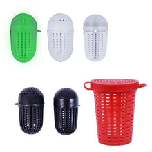 5Pcs Fish Lure Fishing Baits Cage Trap Feeder Holder Fish Lure Plastic Basket