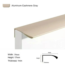 Hidden Handles Punch Free Handles for Cabinets and Drawers Cupboard Wardrobe Drawer Pulls Cupboard Pulls  Furniture Hardware