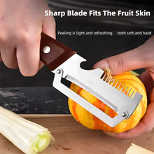 1/2/3Pcs Stainless Steel Peeler With Wooden Handle For Peeling And Slicing Fruits And Vegetables | And Smooth Operation ﻿