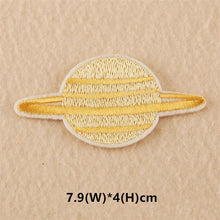 UFO Alien Rocket Space Patch for Clothing Punk Embroidered Patches On Clothes DIY Parches Applique
