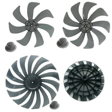 14 Inch Floor Fan Table Fan Blade With Nut Cover Household Silent Fan Blade Plastic Propeller Fan Blade 7 /9 /15 Leaves