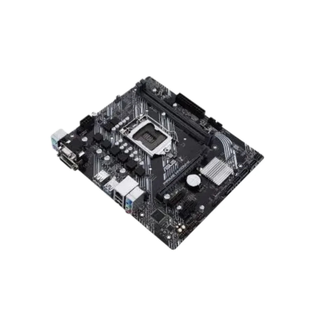 Placa base ASUS PRIME H410M-F D4 con zócalo LGA1200 compatible con CPU de 10.ª y 11.ª generación y memoria DDR4
