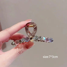 Colored Rhinestone Hair Claw Clips, Shark Clip Hair Grips in 3 Sizes - image 4