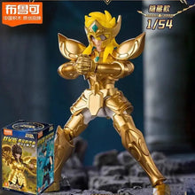 En existencia Blokees Saint Seiya Caja Ciega Stars 2 Sagitario Libra Acuario Modelo de ensamblaje Periférico de animación Regalo