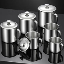Vaso de acero inoxidable, taza de café portátil, taza de camping, taza de viaje, taza de metal para café, vaso para beber agua, taza para té con leche, vaso térmico, taza para agua
