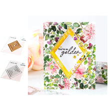 Diy Spring Botanicals Floral Print Chain Grid Coverplate Hot Foil Metal Dies stamps Butterflies Stencils Paper Card Drawing mold