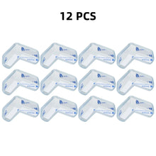 4/8/10/12Pcs Baby Safety Silicone Protector Table Corner Edge Protection Cover Transparent Anti Collision Soft Guard Home Tool