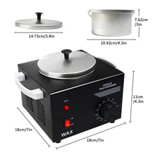 Multifunction Electric Single Pot Wax Heater Warmer One Button Adjustable Temperature Remove Body Hair For Beauty Salon Home