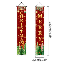 Christmas Door Decoration 2025 Merry Christmas Banner Decor for Home Hanging Xmas Ornament Navidad Happy New Year Gift 2026
