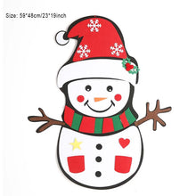 Christmas Felt Story Board Set Learning Interactive Kit DIY Decoration Set Santa Christmas Tree Wall Hanging Gift for Xmas Party