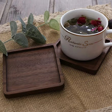 1pc, Wooden Coaster, Teacup Mat, Coffee Mat, Household Insulation Mat, Restaurant, Coffee Shop, 3.45 X 3.45 X 0.4 Inches