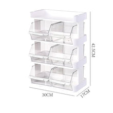 Tea Bag Storage Box Office Coffee Organizer Drawer Rack Mask Lipstick Cosmetics Rack Kitchen Organization Desk Storage Shelf
