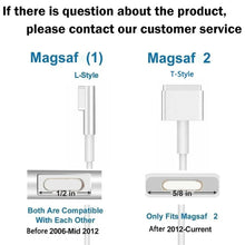 45W 60W 85W Power Adapter Compatible with MacBook Charger for MacBook Air/Pro Magsafe 1 / 2 Magnetic Power Adapter Charger A1286