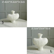 Plastic Irregular Shape Vase Solid Color High-end Water Cultivation Vase Desktop Decor Imitation Ceramic Flower Arrangement Vase