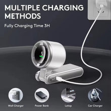 10000mAh Mini Hanging Neck Outdoor 180 Degree Folding Desktop Mini Fan Handheld Folding High-speed Powerful Turbo Fan
