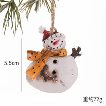 2022 Christmas Tree Decorations Christmas Resin Pendant Ornaments Home Decor DIY Kids Toys Gifts DIY Handmade Jewelry