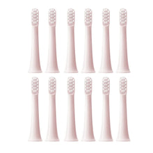 12PCS For XIAOMI MIJIA T100 Replacement Brush Heads Sonic Electric Toothbrush Vacuum DuPont Soft Bristle Suitable Nozzles
