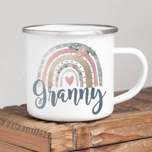 Mothers Day Gift For Grandmother  Worlds Best Grandma coffee mug Grandma drink enamel mugs Granny Grandmother Birthday Gifts