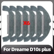 Compatible for Dreame D10s Plus Robot Vacuum Main Side Brush HEPA Filter Mop Pad Dust Bag Replacement Spare Parts Accessories
