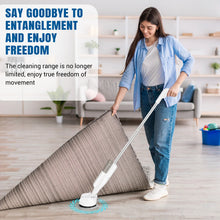 Cordless Electric Mop | Dual Spinning Scrubber Hard Floor USB Charging w/4 Pads, 200ml water tank ,Suitable for cleaning various surfaces, suitable for wood, tiles, ceramics, glass and other surfaces.